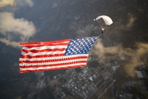 american flag show, charity show, veteran event, patriotic event, charity skydive, american flag, flag show