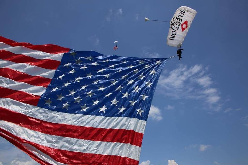 KY Veterans Hall of Fame Inductees Announcement to Include Skydiving Team Performance